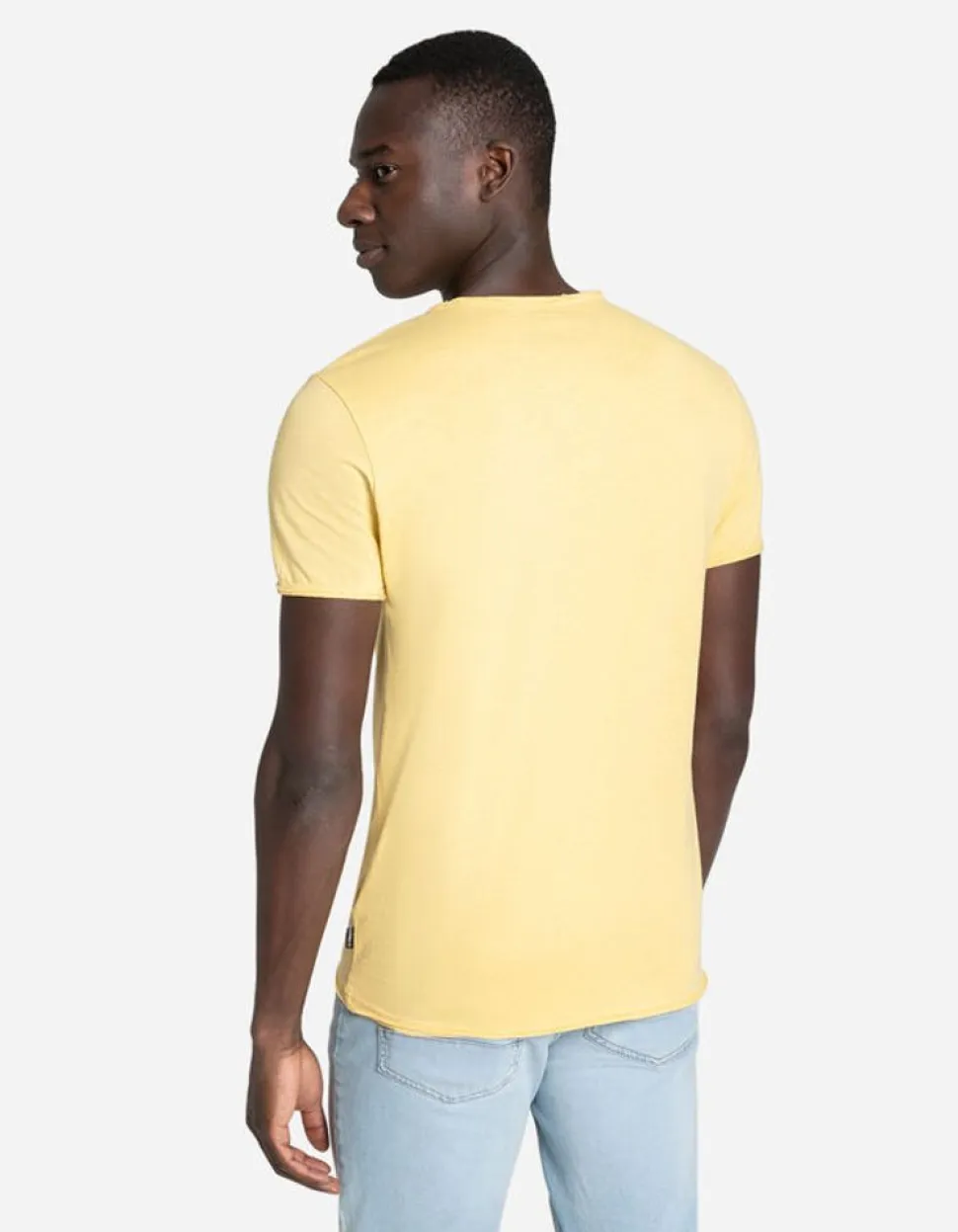 T-Shirt - Ronde Hals Met Knoopjes