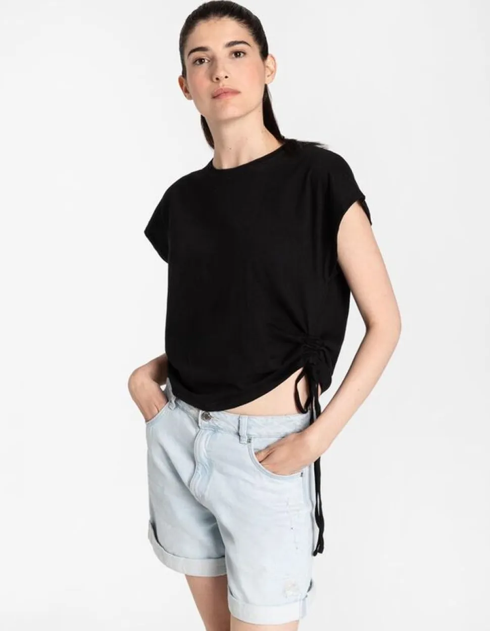 T-Shirt - Vetersluiting