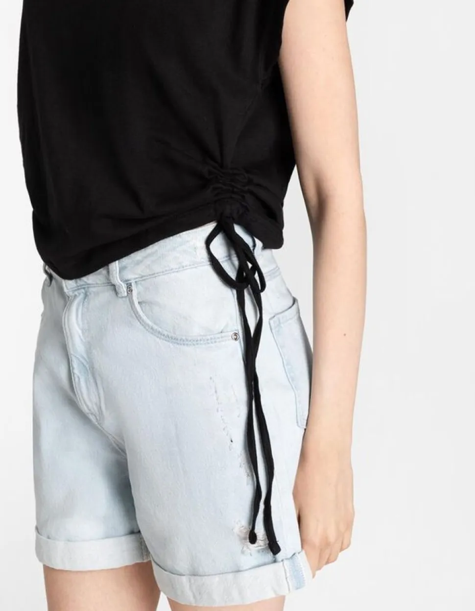T-Shirt - Vetersluiting