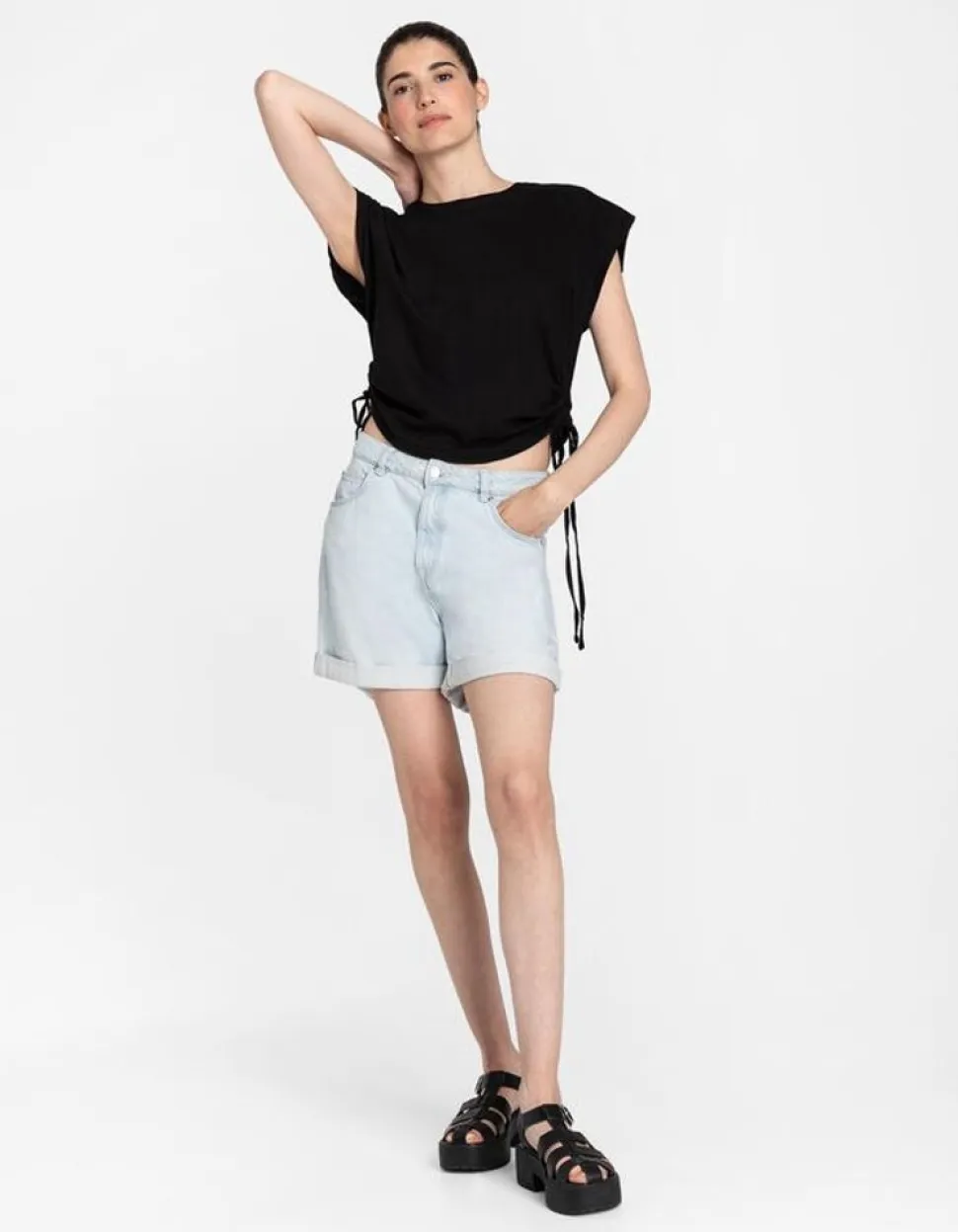 T-Shirt - Vetersluiting
