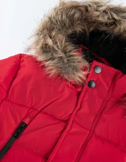 Winterjack - Afneembare Rand Van Imitatiebont